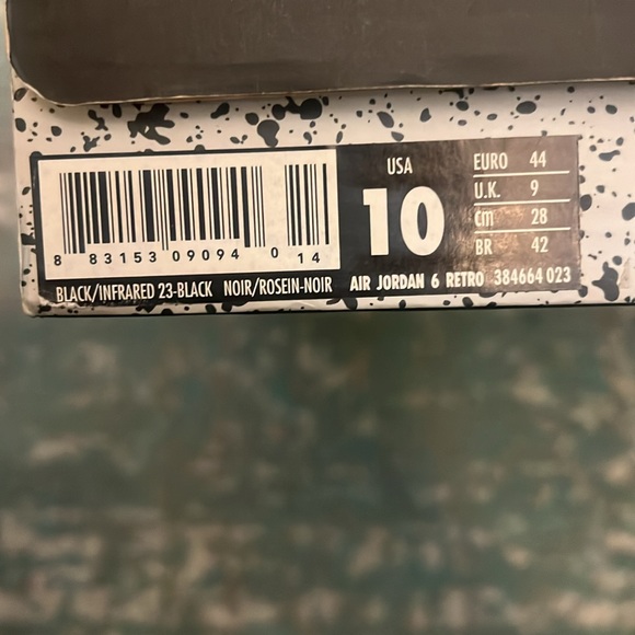 Nike Air Jordan 6 Infared - Picture 5 of 5